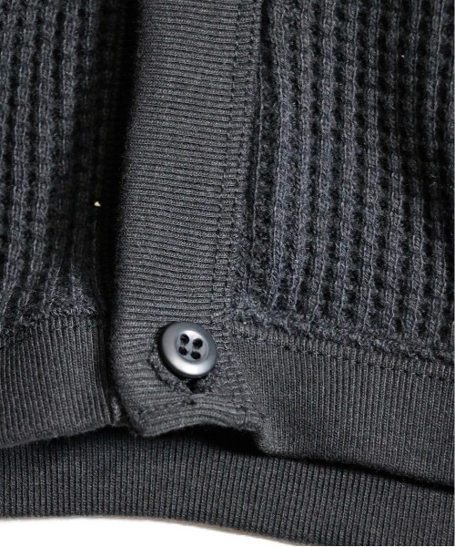 C.E.L.STORE（セルストア）の「MADE IN STANDARD/メイドインスタンダード　HEAVY WAFFLE CARDIGAN（カーディガン/ボレロ・メンズ・ネイビー/ヘザーグレー/ブラック/カーキ・LARGE/MEDIUM）」の12枚目の写真