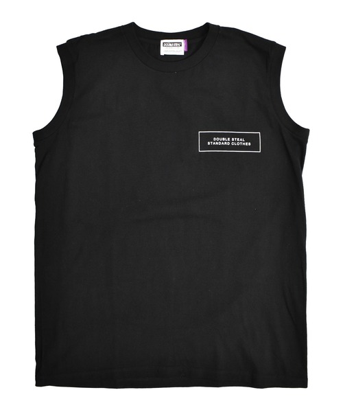 DOUBLE STEAL（ダブルスティール）の「ヘビーウェイトスリーブレスＴシャツ（タンクトップ・メンズ・ホワイト/ブラック・X-LARGE/MEDIUM/LARGE）」の12枚目の写真