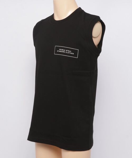DOUBLE STEAL（ダブルスティール）の「ヘビーウェイトスリーブレスＴシャツ（タンクトップ・メンズ・ホワイト/ブラック・X-LARGE/MEDIUM/LARGE）」の20枚目の写真