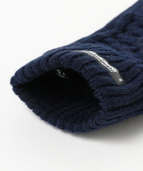 BEAMS HEART(ビームスハート)の「BEAMS HEART / ニットコンビ グローブ(手袋・メンズ・チャコールグレー/ブラック/ネイビー・ONE SIZE)」の10枚目の写真