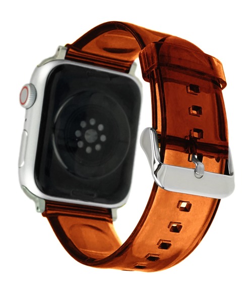 Urban Coral(アーバンコーラル)の「Apple Watch Band / アップルウォッチ バンド クリアカラー / Urban Coral(デジタル腕時計・レディース・ブラック/パープル/ネイビー/ブラウン/イエロー/ブルー/グリーン/クリア・40mm/44mm)」の4枚目の写真