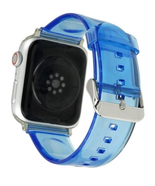 Urban Coral(アーバンコーラル)の「Apple Watch Band / アップルウォッチ バンド クリアカラー / Urban Coral(デジタル腕時計・レディース・ブラック/パープル/ネイビー/ブラウン/イエロー/ブルー/グリーン/クリア・40mm/44mm)」の1枚目の写真