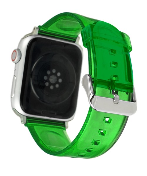 Urban Coral(アーバンコーラル)の「Apple Watch Band / アップルウォッチ バンド クリアカラー / Urban Coral(デジタル腕時計・レディース・ブラック/パープル/ネイビー/ブラウン/イエロー/ブルー/グリーン/クリア・40mm/44mm)」の5枚目の写真