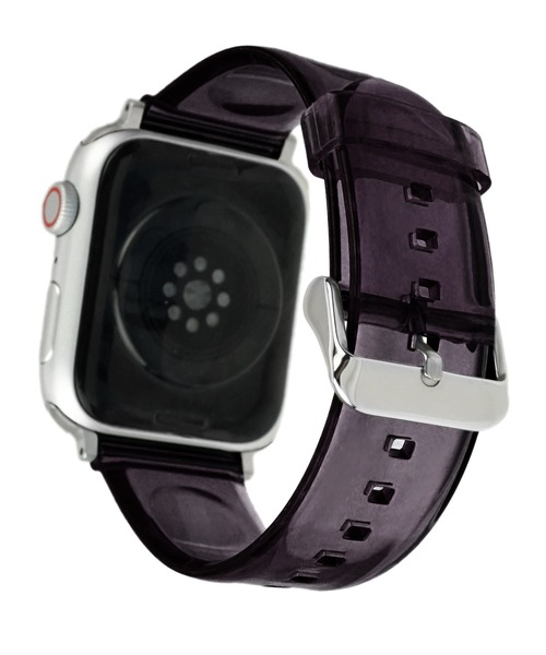 Urban Coral(アーバンコーラル)の「Apple Watch Band / アップルウォッチ バンド クリアカラー / Urban Coral(デジタル腕時計・レディース・ブラック/パープル/ネイビー/ブラウン/イエロー/ブルー/グリーン/クリア・40mm/44mm)」の3枚目の写真