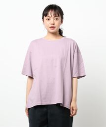 ehka sopo | バックフラワーアートTシャツ(Tシャツ/カットソー)
