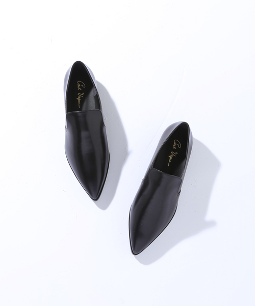 C'ast vague(セベージュ)の「【C'ast vague】サイドゴアメンズライクシューズ(ドレスシューズ・レディース・ブラック/マルチ・MEDIUM/SMALL)」の2枚目の写真