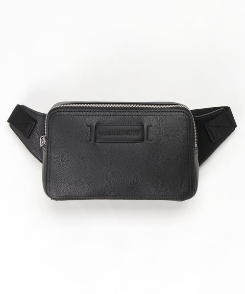 Calvin Klein Jeans Accessory（カルバン・クラインジーンズアクセサリー）の「MICRO PEBBLE ウエスト バッグ（ボディバッグ/ウエストポーチ・メンズ・ブラック・FREE）」の6枚目の写真