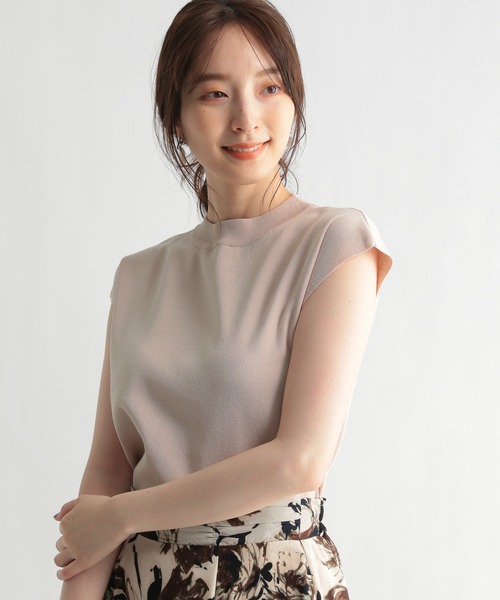 Andemiu(アンデミュウ)の「【オーガニック】ボトルネックニット958504(ニット/セーター・レディース・ブラック/ベージュ/カーキ・FREE)」の20枚目の写真