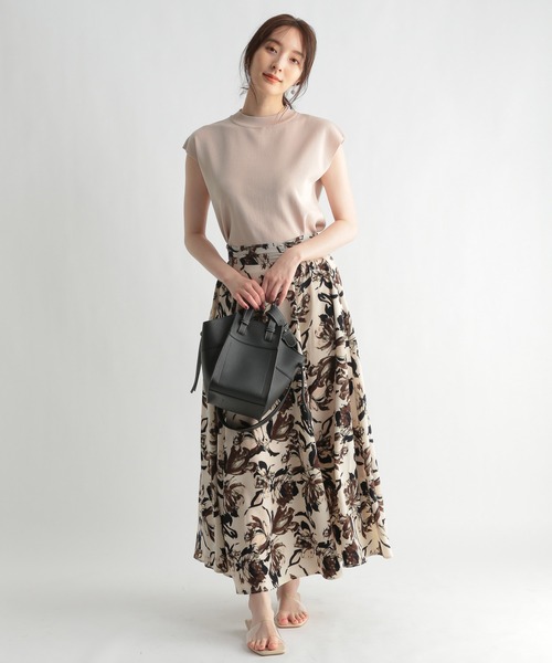 Andemiu(アンデミュウ)の「【オーガニック】ボトルネックニット958504(ニット/セーター・レディース・ブラック/ベージュ/カーキ・FREE)」の7枚目の写真