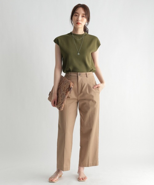 Andemiu(アンデミュウ)の「【オーガニック】ボトルネックニット958504(ニット/セーター・レディース・ブラック/ベージュ/カーキ・FREE)」の21枚目の写真