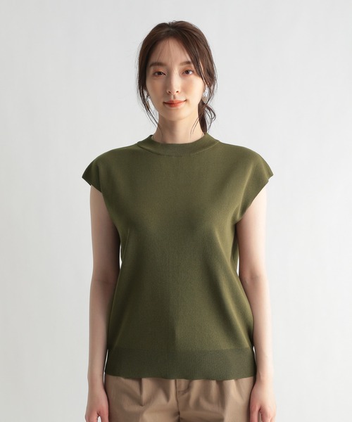 Andemiu(アンデミュウ)の「【オーガニック】ボトルネックニット958504(ニット/セーター・レディース・ブラック/ベージュ/カーキ・FREE)」の18枚目の写真