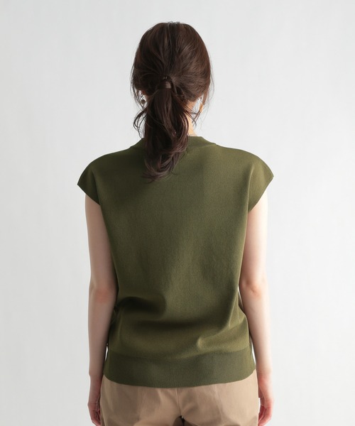 Andemiu(アンデミュウ)の「【オーガニック】ボトルネックニット958504(ニット/セーター・レディース・ブラック/ベージュ/カーキ・FREE)」の16枚目の写真