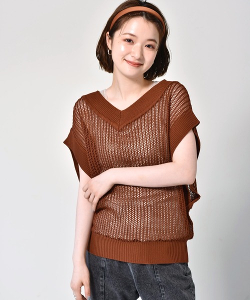 セール バックリボンメッシュベスト ベスト Retro Girl レトロガール のファッション通販 Zozotown