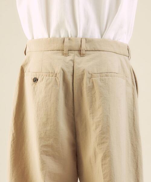 green label relaxing by 風早ゆうた（グリーンレーベルリラクシングバイカゼハヤユウタ）の「【ZOZO限定】＜風早ゆうた（WEARISTA）×green label relaxing＞L/T ツータック ショーツ セットアップ 可能（その他パンツ・メンズ・ネイビー/オリーブ/ベージュ・L/M）」の20枚目の写真