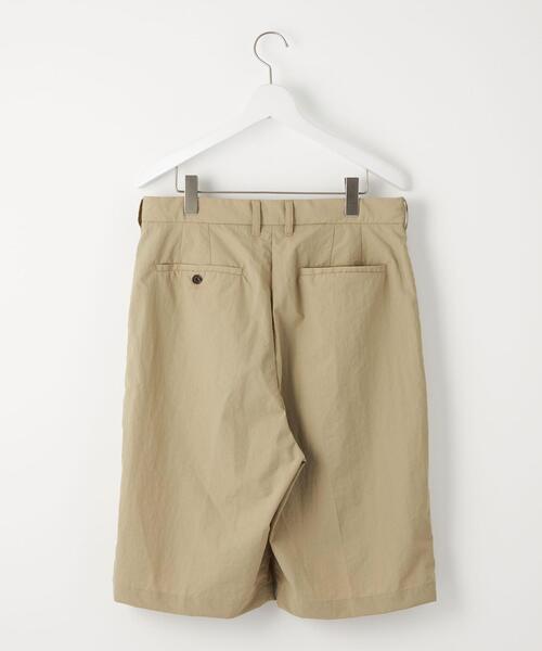 green label relaxing by 風早ゆうた（グリーンレーベルリラクシングバイカゼハヤユウタ）の「【ZOZO限定】＜風早ゆうた（WEARISTA）×green label relaxing＞L/T ツータック ショーツ セットアップ 可能（その他パンツ・メンズ・ネイビー/オリーブ/ベージュ・L/M）」の5枚目の写真