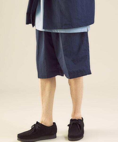 green label relaxing by 風早ゆうた（グリーンレーベルリラクシングバイカゼハヤユウタ）の「【ZOZO限定】＜風早ゆうた（WEARISTA）×green label relaxing＞L/T ツータック ショーツ セットアップ 可能（その他パンツ・メンズ・ネイビー/ベージュ/オリーブ・L/M）」の11枚目の写真