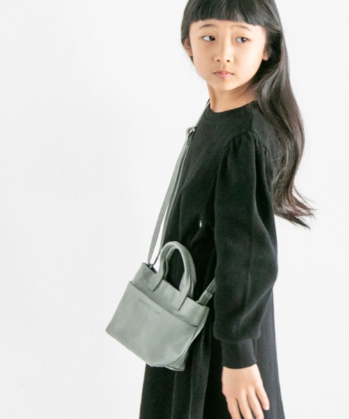 LOWRYS FARM（ローリーズファーム）の「ミニベーシックバッグ　957649（ショルダーバッグ・キッズ・ブラック/アイボリー/レオパード/グリーン系その他/ピンク/グリーン/ライトピンク/ライトブルー・FREE）」の4枚目の写真