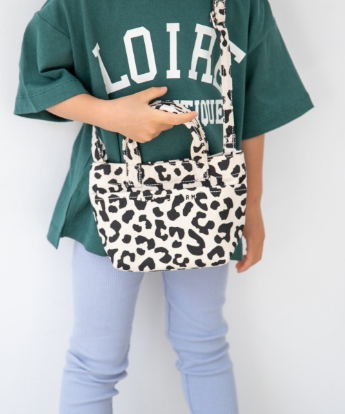 LOWRYS FARM（ローリーズファーム）の「ミニベーシックバッグ　957649（ショルダーバッグ・キッズ・ブラック/アイボリー/レオパード/グリーン系その他/ピンク/グリーン/ライトピンク/ライトブルー・FREE）」の8枚目の写真