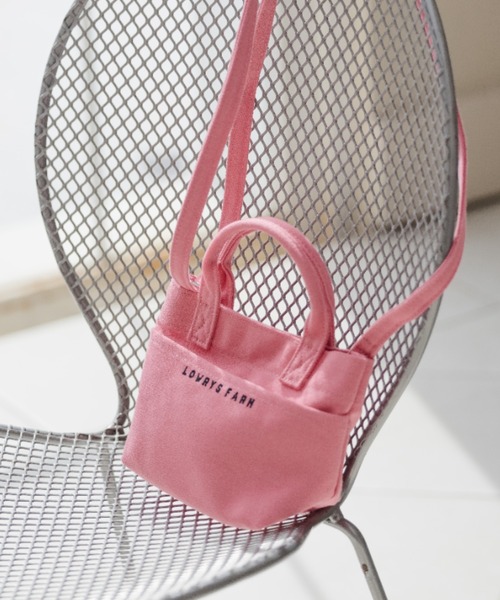 LOWRYS FARM（ローリーズファーム）の「ミニベーシックバッグ　957649（ショルダーバッグ・キッズ・ブラック/アイボリー/レオパード/グリーン系その他/ピンク/グリーン/ライトピンク/ライトブルー・FREE）」の6枚目の写真