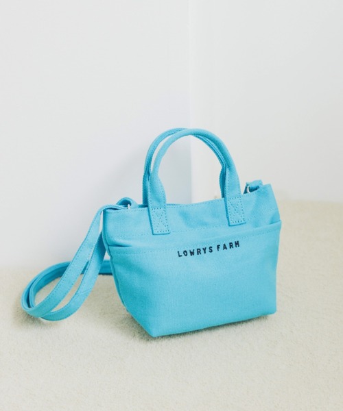 LOWRYS FARM（ローリーズファーム）の「ミニベーシックバッグ　957649（ショルダーバッグ・キッズ・ブラック/アイボリー/レオパード/グリーン系その他/ピンク/グリーン/ライトピンク/ライトブルー・FREE）」の5枚目の写真