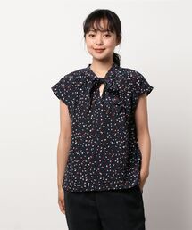 Te chichi | デシン柄ボウタイブラウス(シャツ/ブラウス)