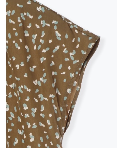 Te chichi（テチチ）の「デシン柄ボウタイブラウス（シャツ/ブラウス・レディース・ブラック/キャメル/ネイビー・ﾌﾘ-）」の11枚目の写真