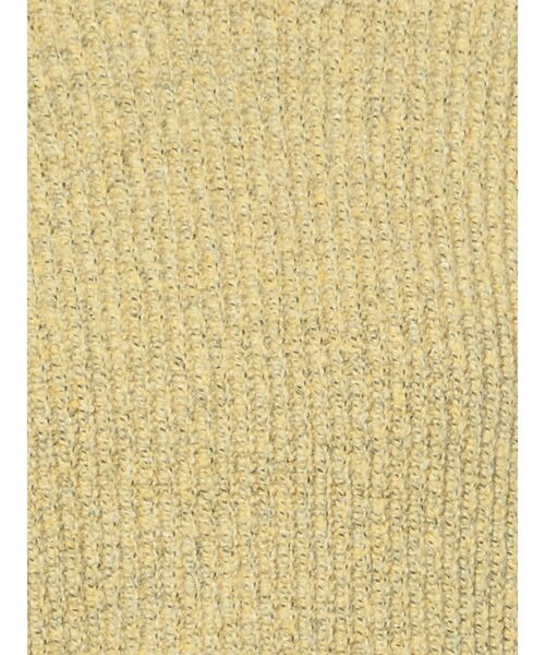 EMODA（エモダ）の「ワイドロールニット（ニット/セーター・レディース・ホワイト/グレー/イエロー・FREE）」の17枚目の写真