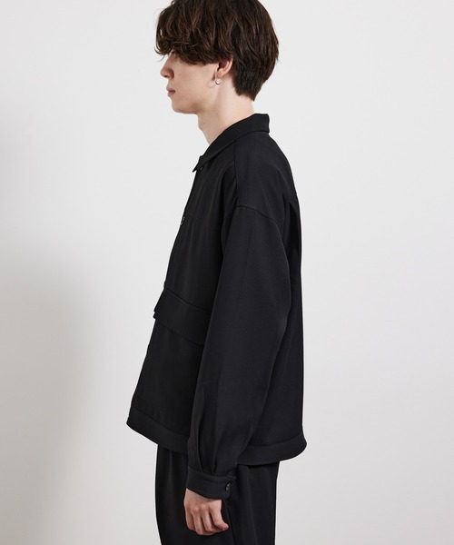 JUNRED(ジュンレッド)の「ソフトカルゼBIGブルゾン(ブルゾン・メンズ・ブラウン/ブラック/オフホワイト・M/L/S)」の18枚目の写真