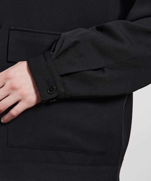 JUNRED(ジュンレッド)の「ソフトカルゼBIGブルゾン(ブルゾン・メンズ・ブラウン/ブラック/オフホワイト・M/L/S)」の9枚目の写真