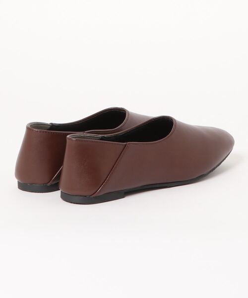 WILL BE（ウィルビー）の「【WILL BE】<2021AW>2WAY仕様スクエアトゥパンプス（パンプス・レディース・ブラック/ダークブラウン/アイボリー・L/M/S/LL）」の5枚目の写真