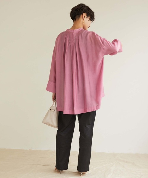 Doux archives（ドゥアルシーヴ）の「チノ　ベイカーテーパードパンツ（チノパンツ・レディース・ブラック/カーキ/ベージュ・LARGE/MEDIUM/SMALL）」の8枚目の写真
