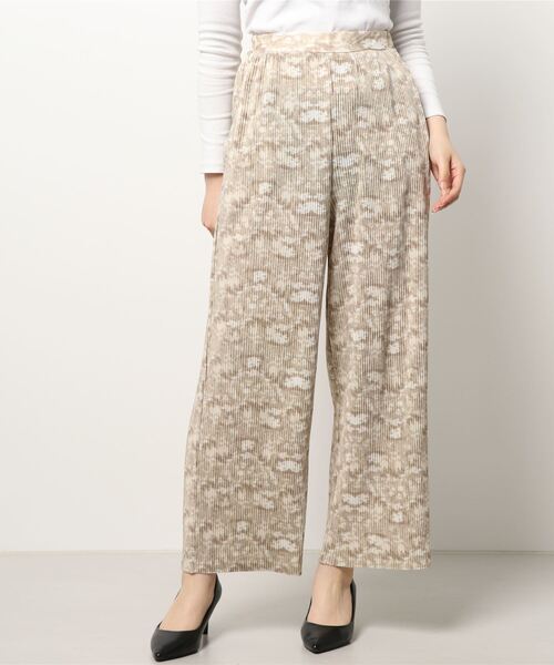 rps（アールピーエス）の「カットプリーツパンツ（その他パンツ・レディース・ピンク/グレイッシュベージュ/グリーン/ダークグリーン/チャコールグレー/パープル/ブラック/オレンジ/モカ/ライトベージュ・M）」の14枚目の写真