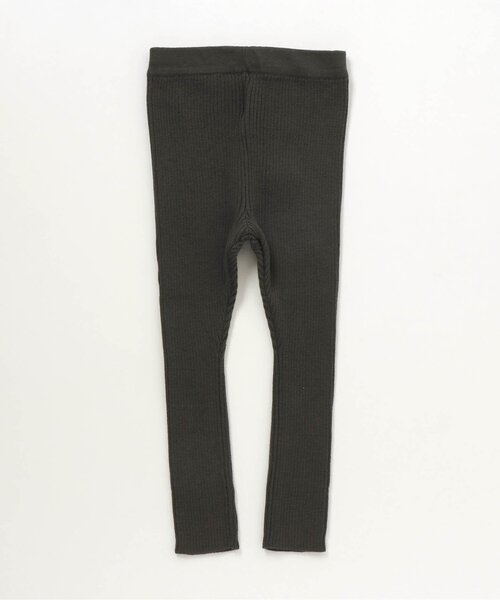 apres les cours（アプレレクール）の「リブニットレギンス 9分丈（レギンス/スパッツ・キッズ・ベージュ/チャコール/アイボリー/ブラウン・110/80/130/90/100/120）」の17枚目の写真