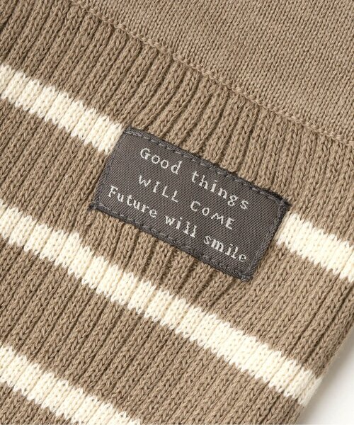 apres les cours（アプレレクール）の「リブニットレギンス 9分丈（レギンス/スパッツ・キッズ・ベージュ/チャコール/アイボリー/ブラウン・110/80/130/90/100/120）」の12枚目の写真