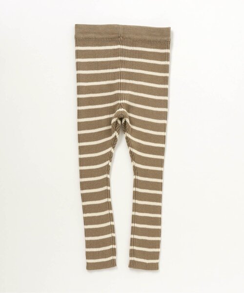 apres les cours（アプレレクール）の「リブニットレギンス 9分丈（レギンス/スパッツ・キッズ・ベージュ/チャコール/アイボリー/ブラウン・110/80/130/90/100/120）」の8枚目の写真