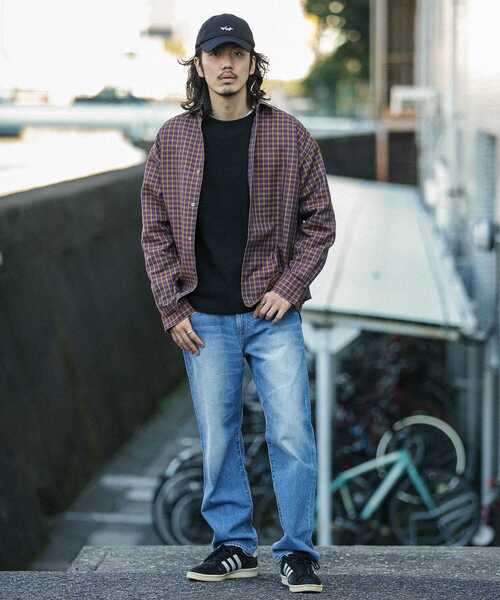 URBAN RESEARCH Sonny Label（アーバンリサーチサニーレーベル）の「チェックオーバーシャツ（シャツ/ブラウス・メンズ・ベージュ/パープル・MEDIUM/LARGE）」の13枚目の写真