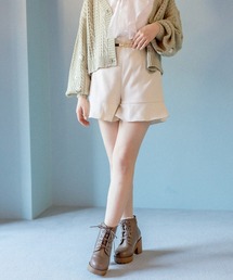 OLIVE des OLIVE | 裾ラッフルベルト付ショートパンツ(その他パンツ)