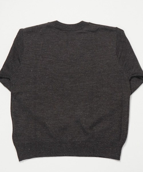 repipi armario（レピピ アルマリオ）の「【repipi armario / レピピアルマリオ】キッズスクールセーター　Vネック　ニット（ニット/セーター・キッズ・ネイビー/ブラック/グレー・150/160/140/170）」の14枚目の写真