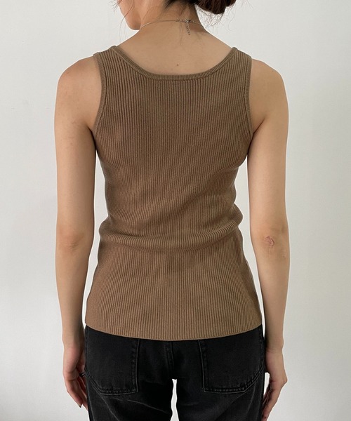 CAPRICIEUX LE'MAGE（カプリシューレマージュ）の「マルチWAYアンサンブル（ニット/セーター・レディース・ブラック/グレイッシュベージュ/キャメル・FREE）」の16枚目の写真