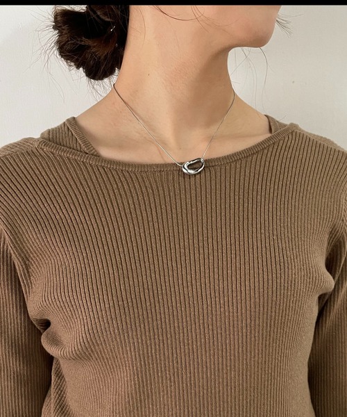 CAPRICIEUX LE'MAGE（カプリシューレマージュ）の「マルチWAYアンサンブル（ニット/セーター・レディース・ブラック/グレイッシュベージュ/キャメル・FREE）」の11枚目の写真