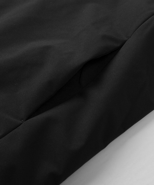 make a ray!（メイク ア レイ！）の「ノーカラー中綿 ボタンカーディガン/ ALL WEATHER-TEX（ブルゾン・メンズ・ブラック/ベージュ/オリーブ・M/L/XL）」の6枚目の写真