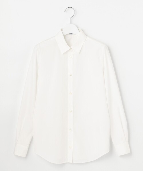 J.PRESS(ジェイプレス)の「【洗える・抗菌防臭】100/2 コンパクトブロード ブラウス(シャツ/ブラウス・レディース・ホワイト系・T13/T15/T17)」の15枚目の写真