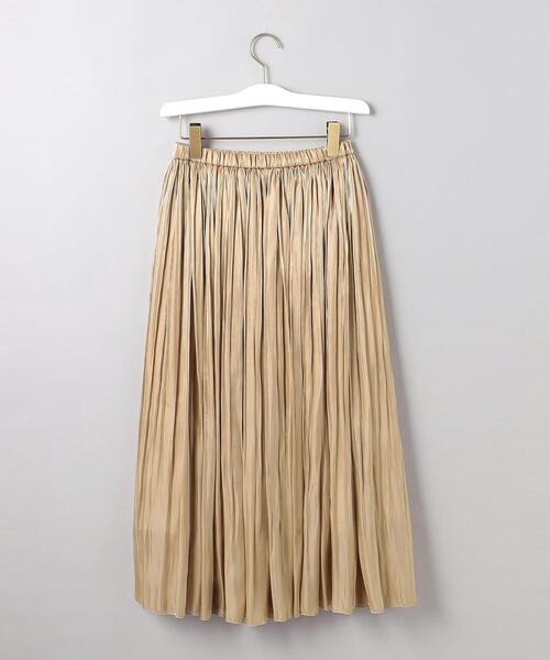 UNITED ARROWS（ユナイテッドアローズ）の「＜UNITED ARROWS＞グリッター プリーツスカート W◆（スカート・レディース・ベージュ/オリーブ・38/36）」の13枚目の写真