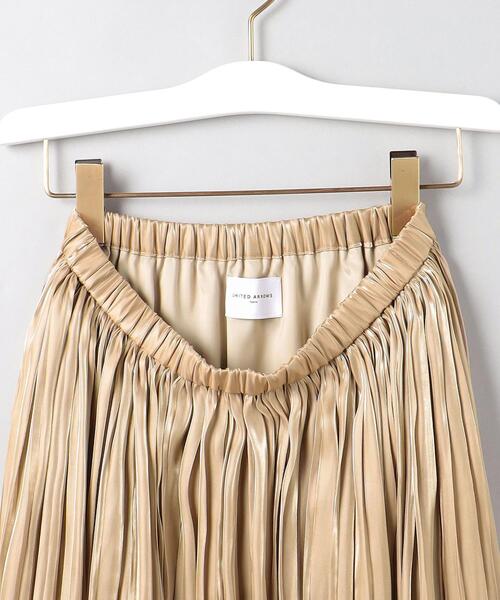 UNITED ARROWS（ユナイテッドアローズ）の「＜UNITED ARROWS＞グリッター プリーツスカート W◆（スカート・レディース・ベージュ/オリーブ・38/36）」の14枚目の写真