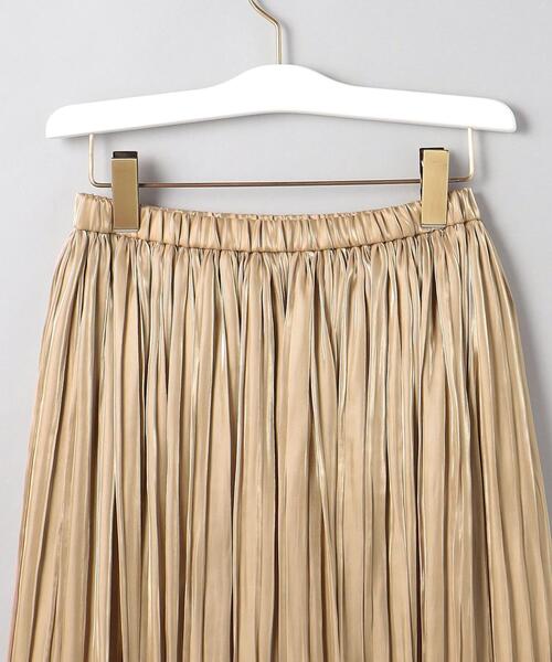 UNITED ARROWS（ユナイテッドアローズ）の「＜UNITED ARROWS＞グリッター プリーツスカート W◆（スカート・レディース・ベージュ/オリーブ・38/36）」の15枚目の写真