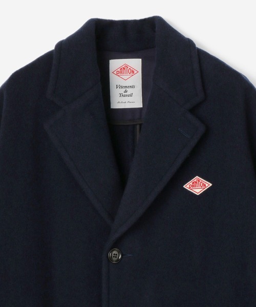 DANTON（ダントン）の「【DANTON】ウールライトパイル チェスターコート MEN（チェスターコート・メンズ・ネイビー・40/38/42）」の15枚目の写真
