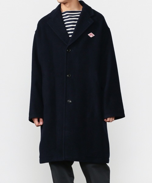 DANTON（ダントン）の「【DANTON】ウールライトパイル チェスターコート MEN（チェスターコート・メンズ・ネイビー・40/38/42）」の10枚目の写真