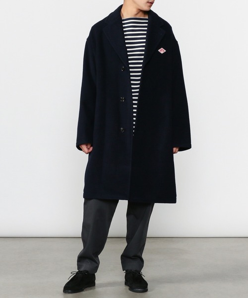 【美品】DANTON ウールライトパイル チェスターコート DANTON（ダントン）の「【DANTON】ウールライトパイル チェスター