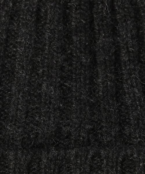 Morris & Sons（モリスアンドサンズ）の「【MORRIS & SONS】カシミヤリブニットキャップ（ニットキャップ/ビーニー・レディース・ネイビー/ベージュ/ホワイト/チャコール/ライトブラウン・FREE）」の6枚目の写真