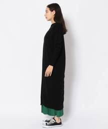 EN'DAY | EN'DAY(エンディ)プリーツレイヤードニットワンピース(ワンピース)
